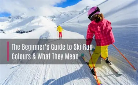 What are the different colours of ski runs?