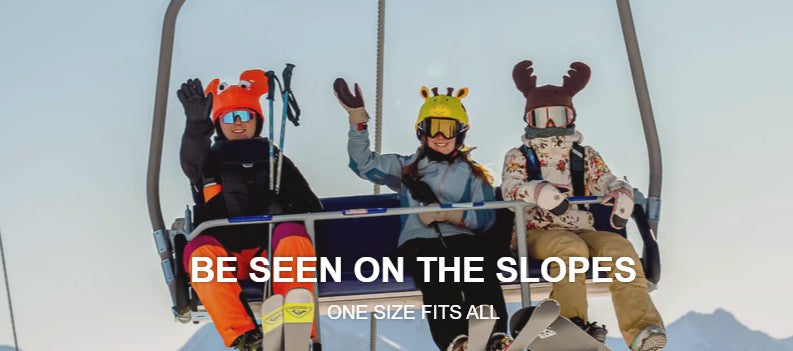 Ski helmet covers