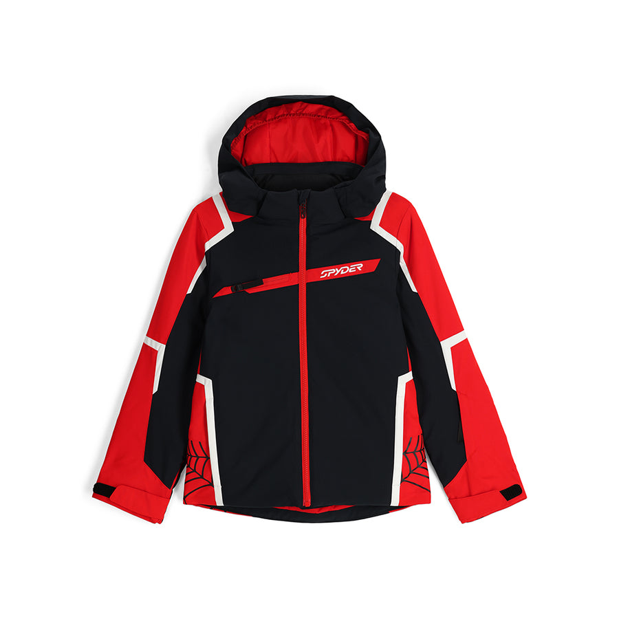 Spyder Challenger Boys Ski Jacket, Black