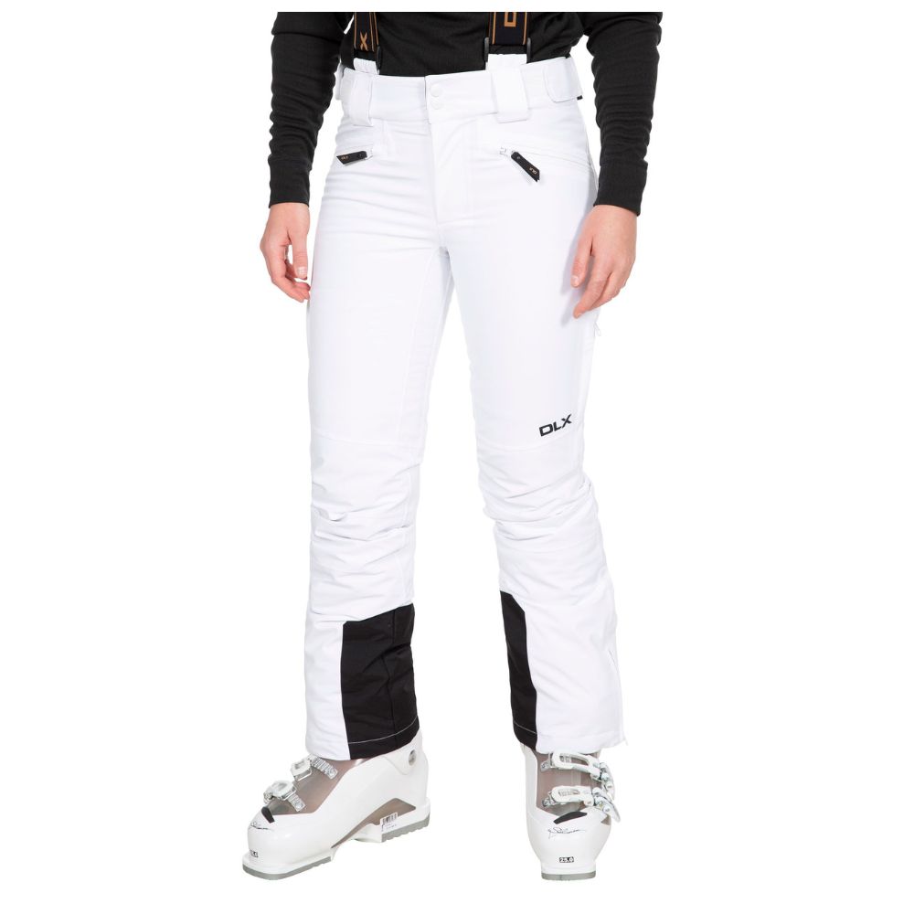 Trespass DLX Sylvia Womens Ski Pants, White