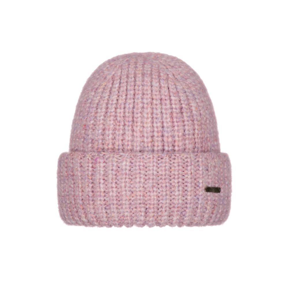 Barts Arugama Beanie- Mauve. Womens warm winter hat for skiing holidays