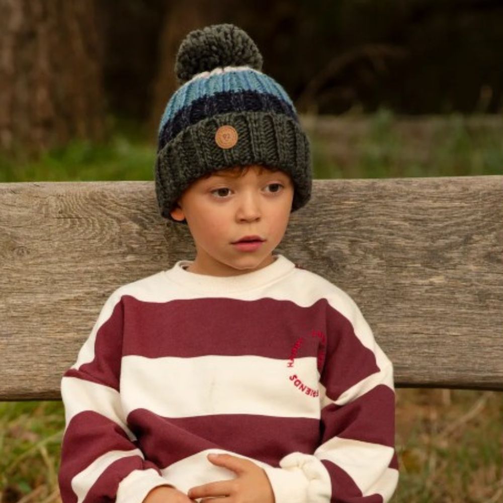 Barts Wilhelm Boys Winter Hat -  Army