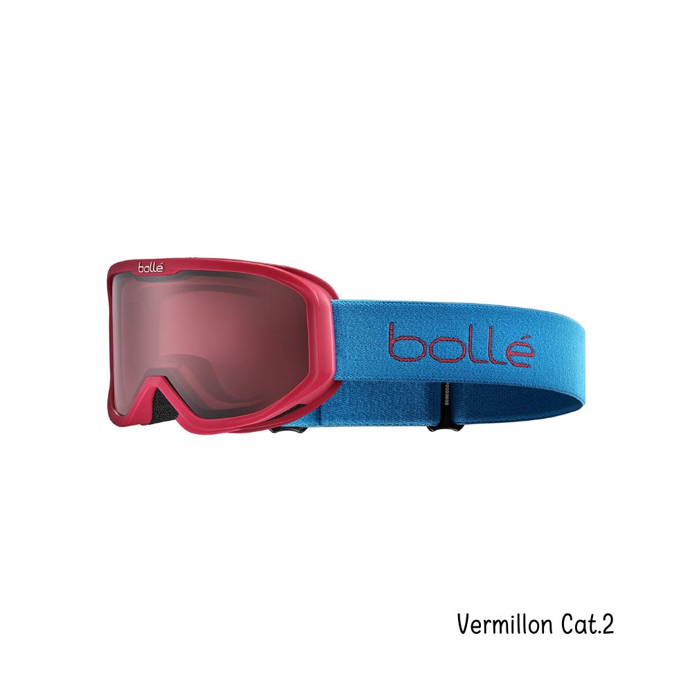 Bolle Inuk Kids Ski Goggles, Red & Blue Matt 3 - 6 yrs 2 lens options