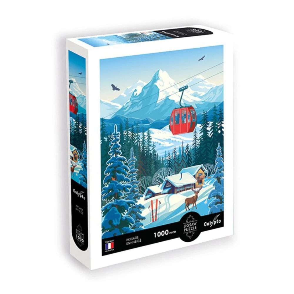 Stubaier Gletscher Puzzle 1000 Pezzi – Magico Mondo Di Montagna (Calvendo)