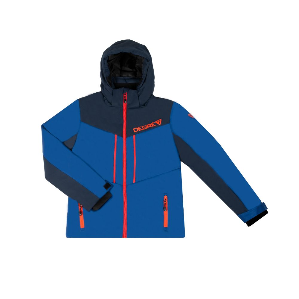 Degre Start Boys Ski Jacket, Cobalt Degre Boys Ski Jackets