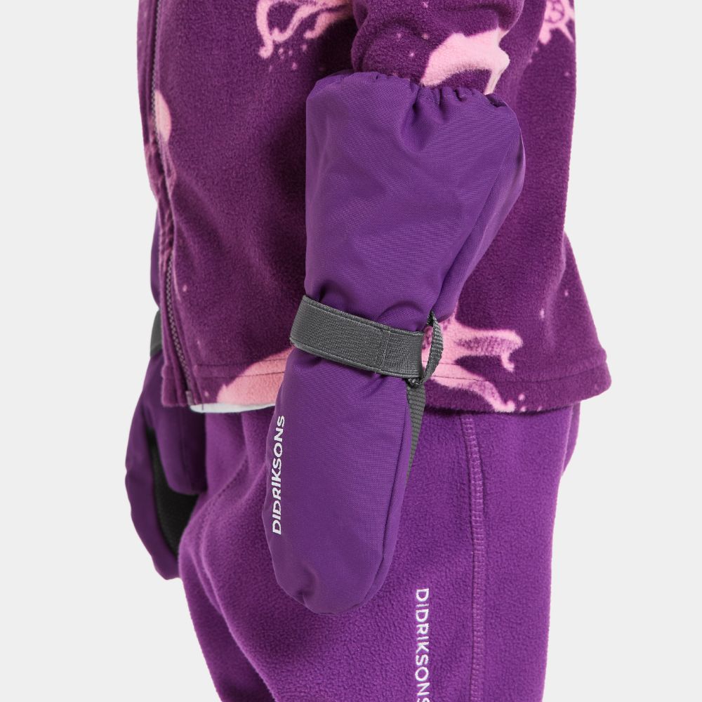 Didriksons Biggles 7 Kids Skiing Mittens Royal Purple