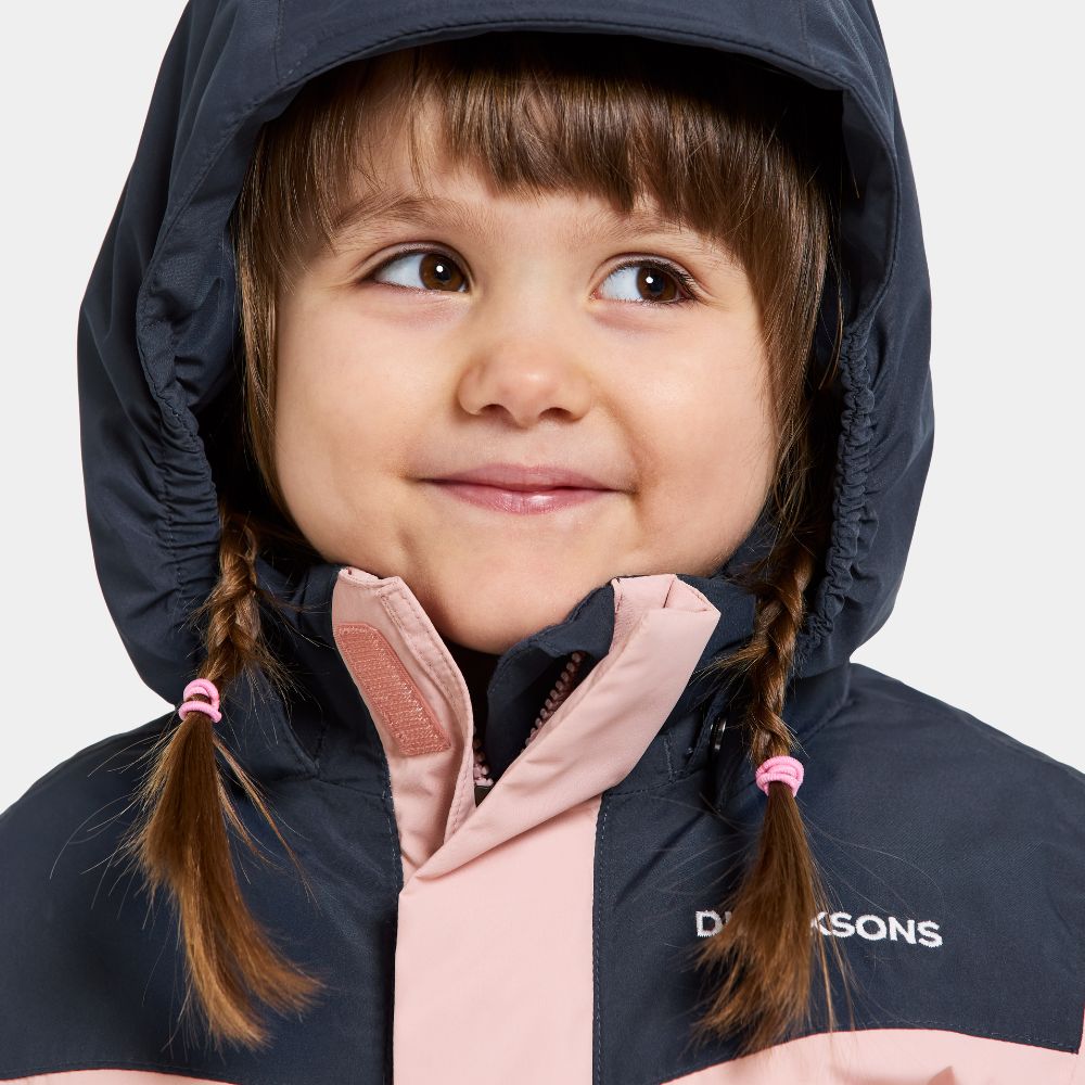Didriksons Skare Kids Ski Jacket & Pants Set - Dusty Pink 1.5-3 yrs only