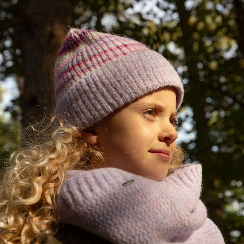 Barts Lianan Beanie  Lilac - Girls Winter Hat