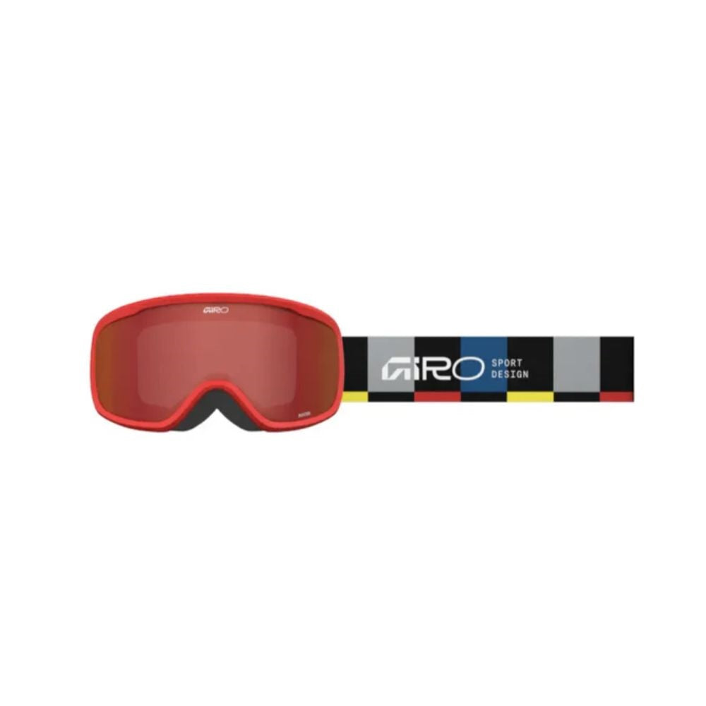 Giro Spur Kids Ski Helmet & Chico Goggle Combo, Blue/Red - 2 sizes