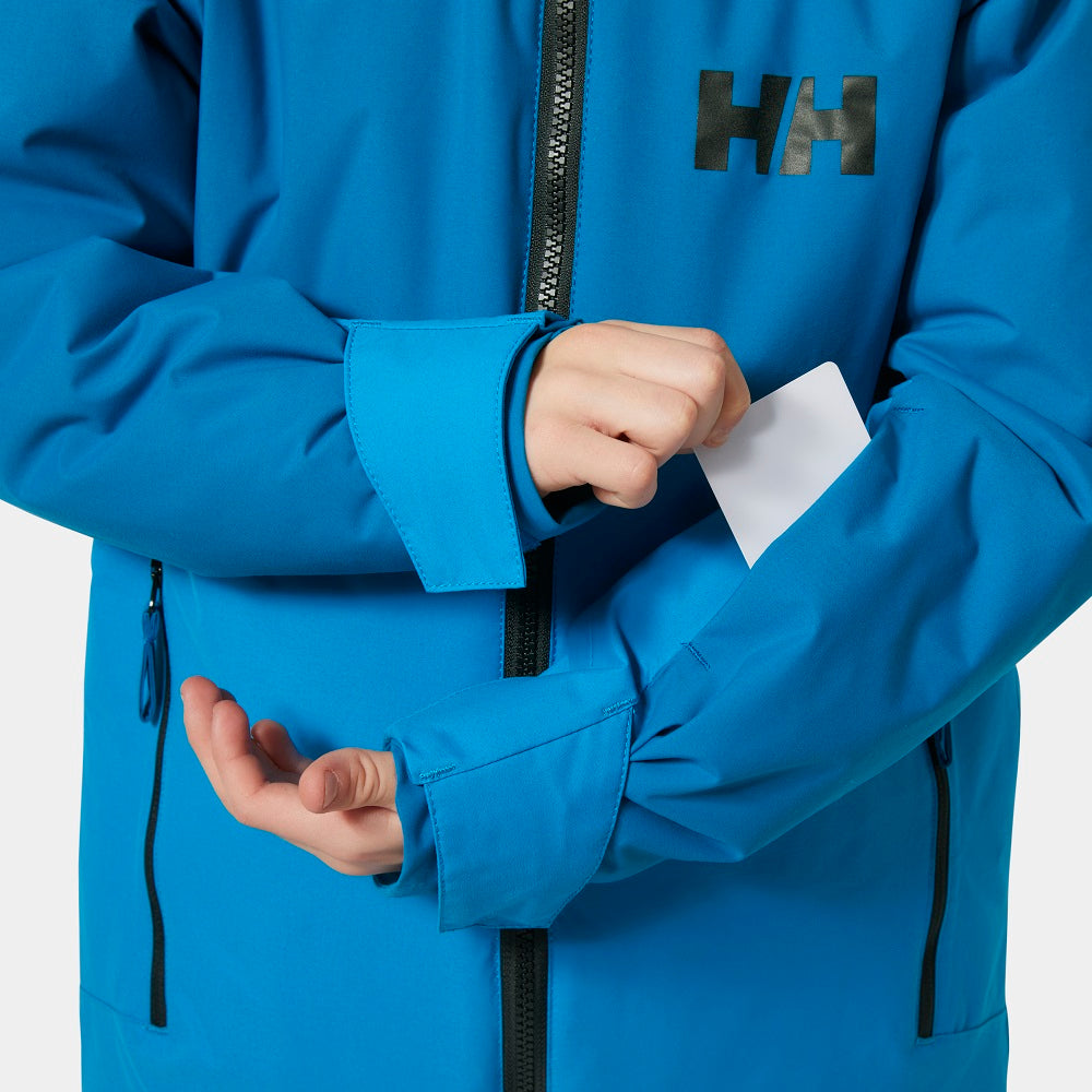 Helly Hansen Traverse Youth Boys Ski Jacket - Neptune Blue
