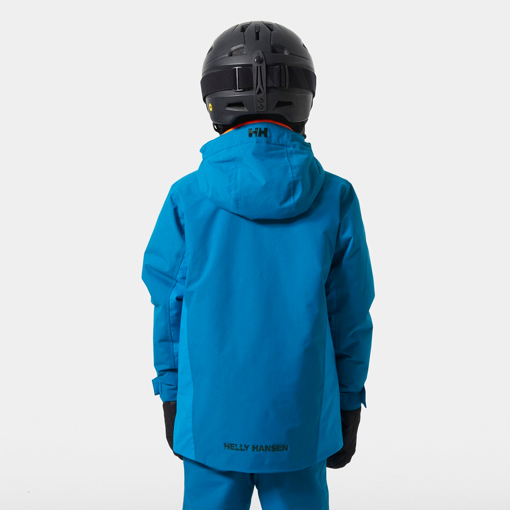 Helly Hansen Traverse Youth Boys Ski Jacket - Neptune Blue