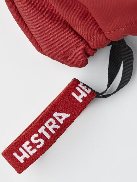 Hestra Akka Junior Ski Mittens, Red