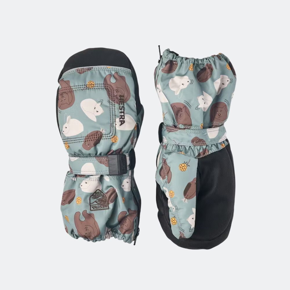 Toddler Ski Mittens - Hestra Baby Zip Long Mittens