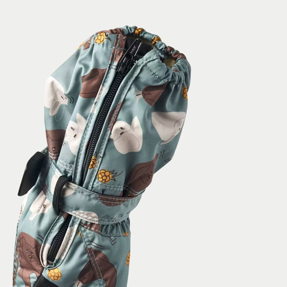 Toddler Ski Mittens - Hestra Baby Zip Long Mittens