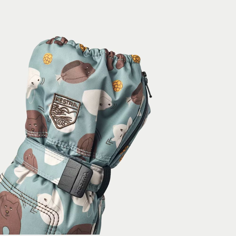 Toddler Ski Mittens - Hestra Baby Zip Long Mittens