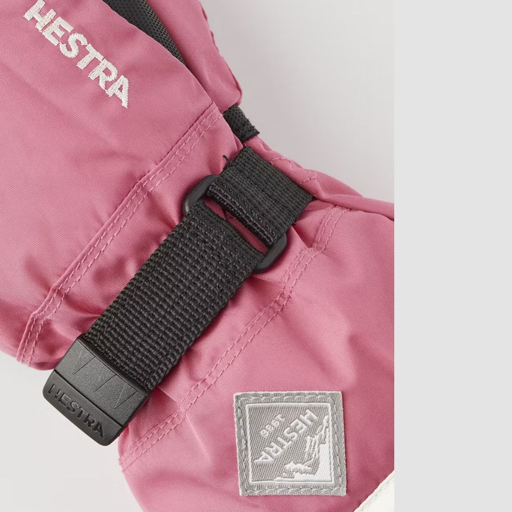 Hestra Gauntlet Czone Kids Ski Gloves - Pink