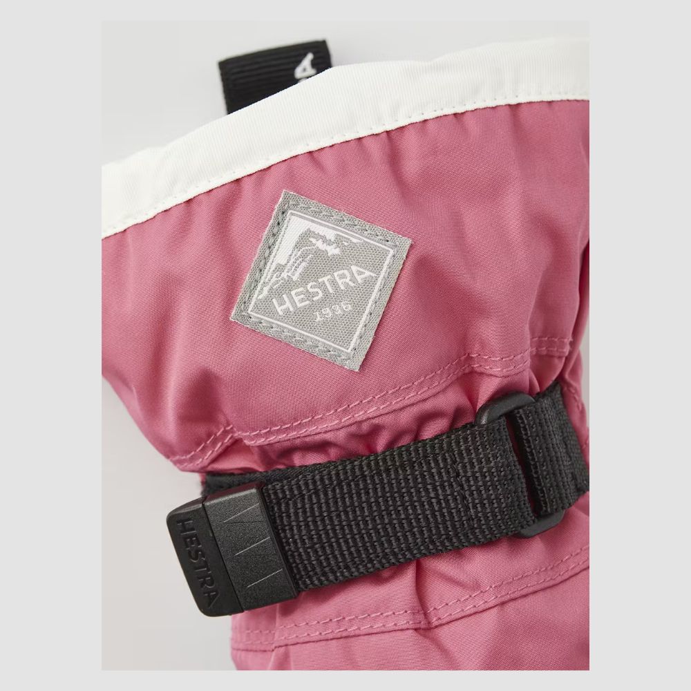 Hestra Gauntlet Czone Kids Ski Gloves - Fuchsia/Ivory (32531-930030) 1000 x 1000