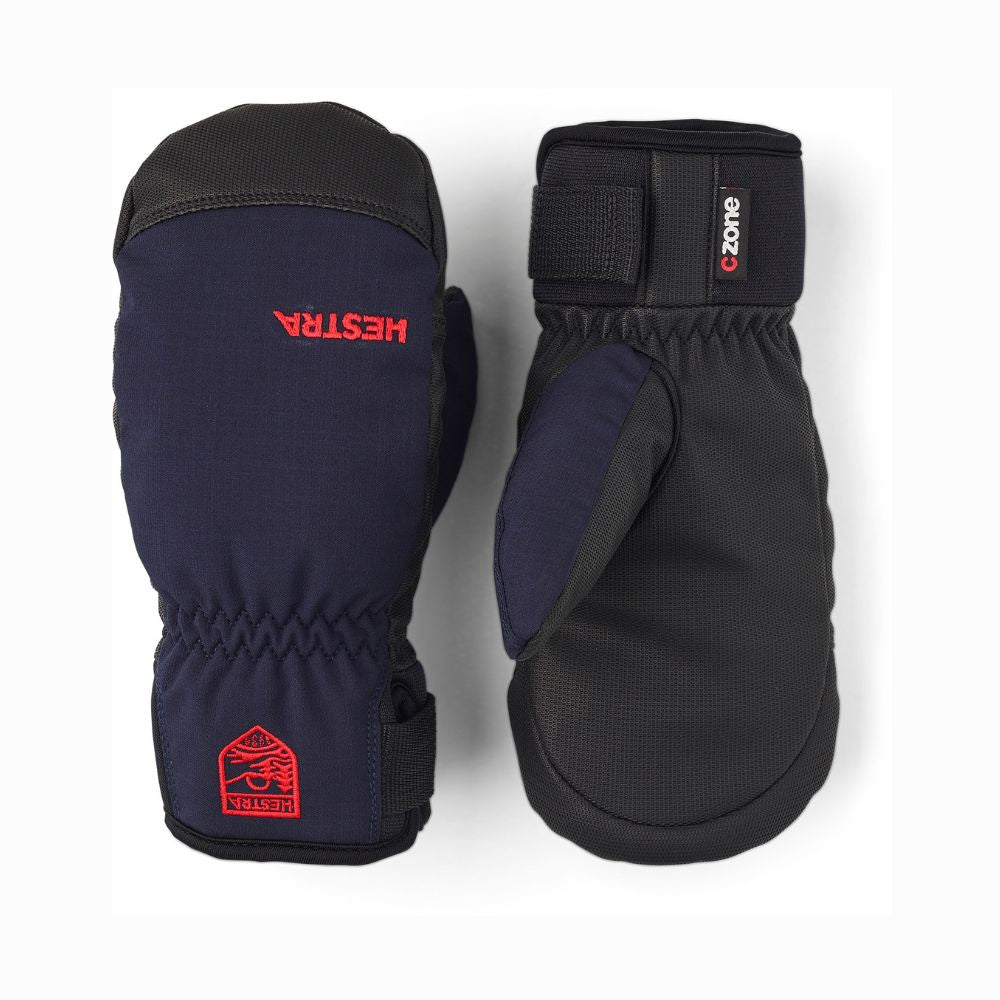 Hestra Ferox Primaloft Kids Ski Mittens, Navy 32991-280