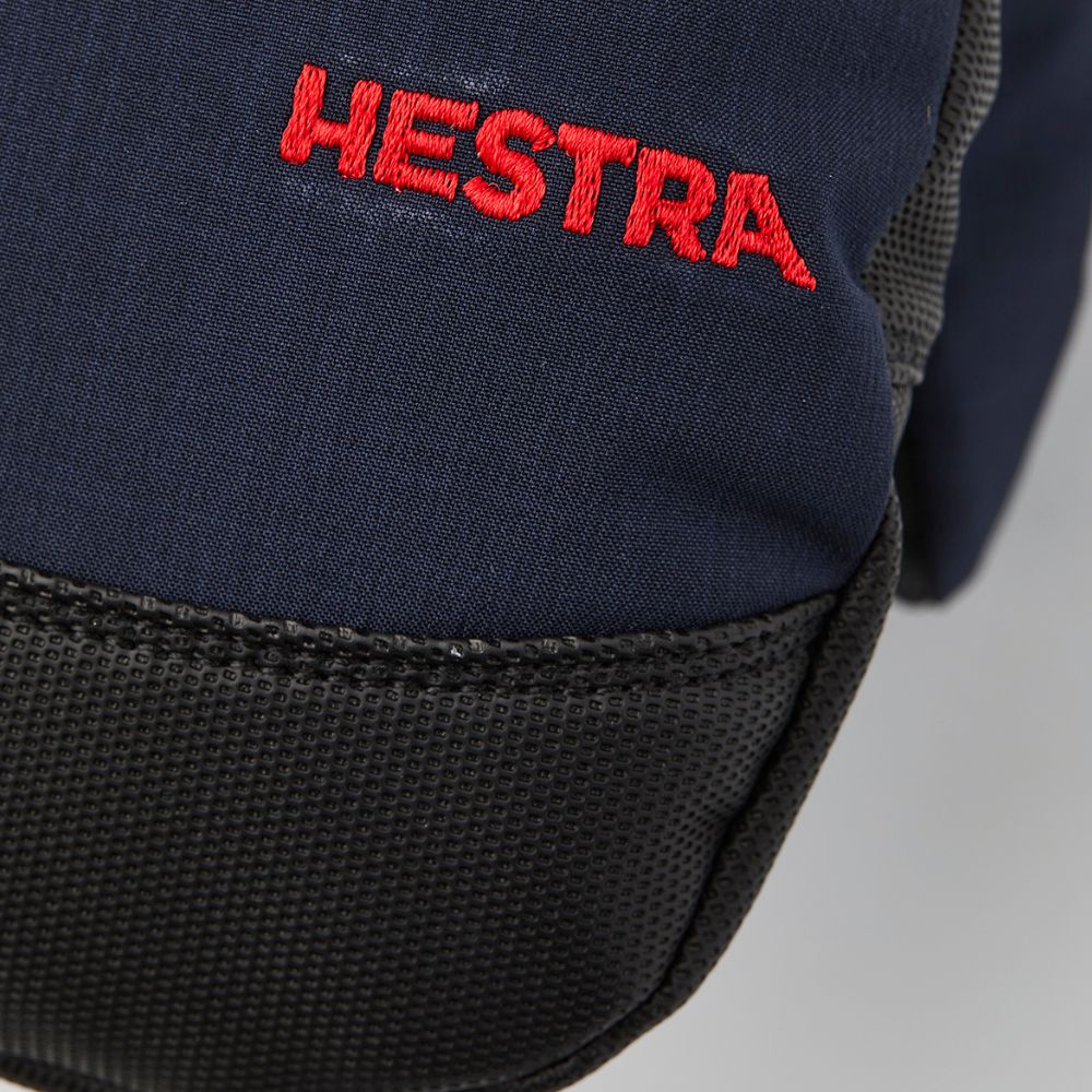 Hestra Ferox Primaloft Kids Ski Mittens, Navy 32991-280