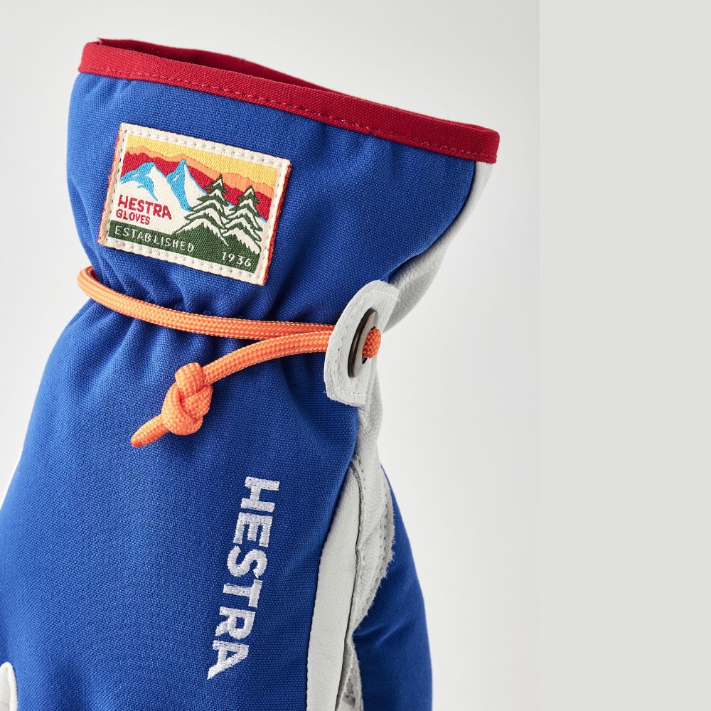 Hestra Wakayama Kids Ski Gloves - Royal Blue (3002840-250)
