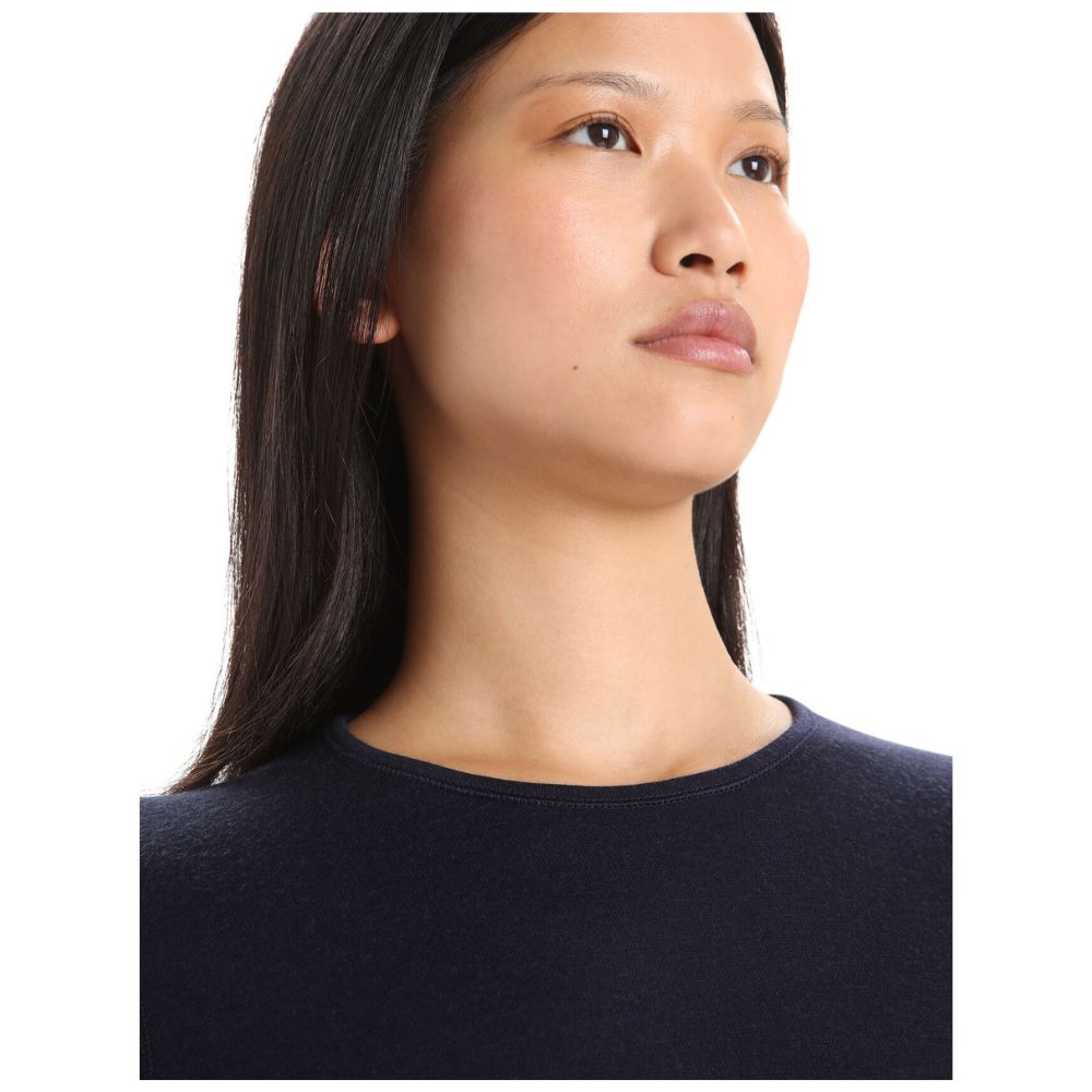 Icebreaker Womens 200 Oasis Merino Thermals - Midnight Navy