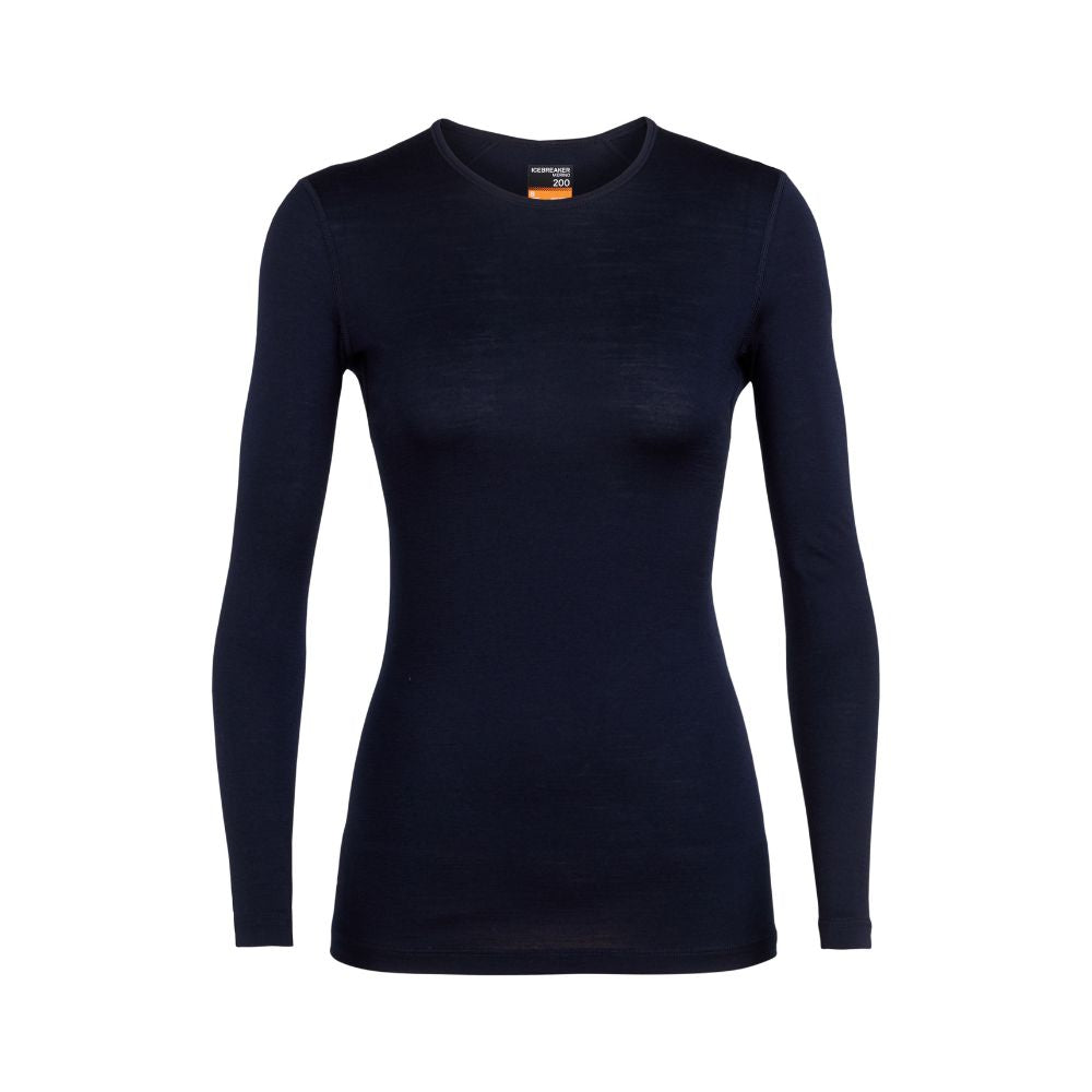 Icebreaker Womens 200 Oasis Merino Thermals - Midnight Navy