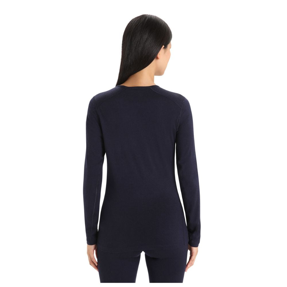 Icebreaker Womens 200 Oasis Merino Thermals - Midnight Navy