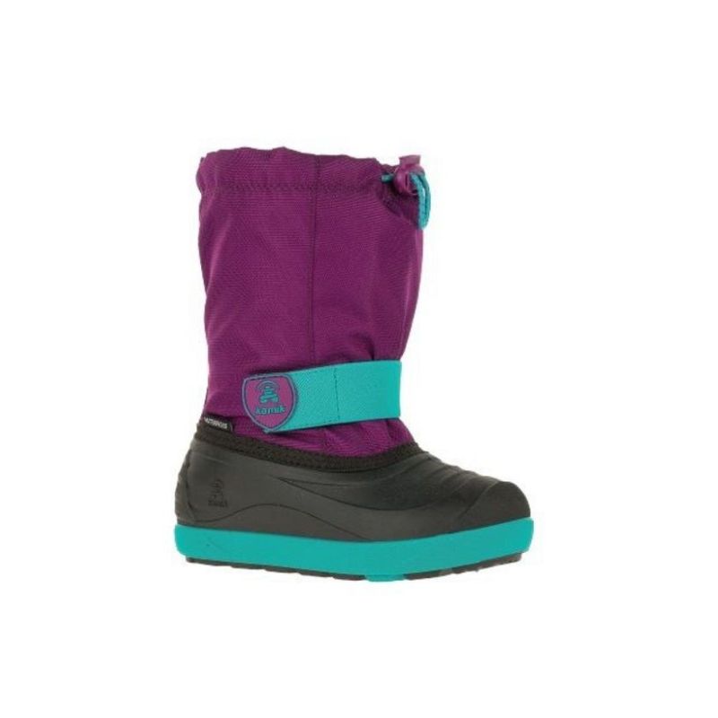 Kamik Jet Kids Snowboot - Purple Teal  EU 39 Only