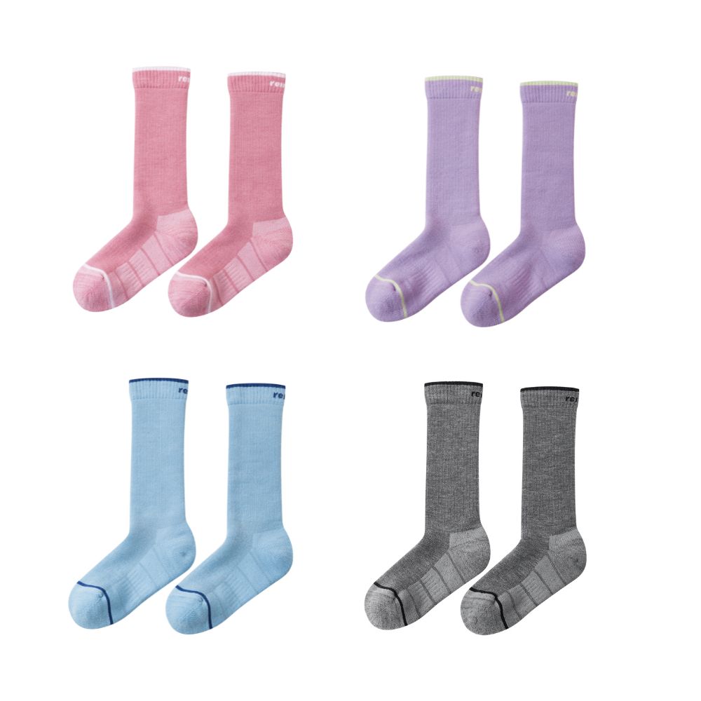 Reima Urheilu Kids Ski Socks - Full Cushion, 4 colours, Kids Ski Socks, Little Skiers
