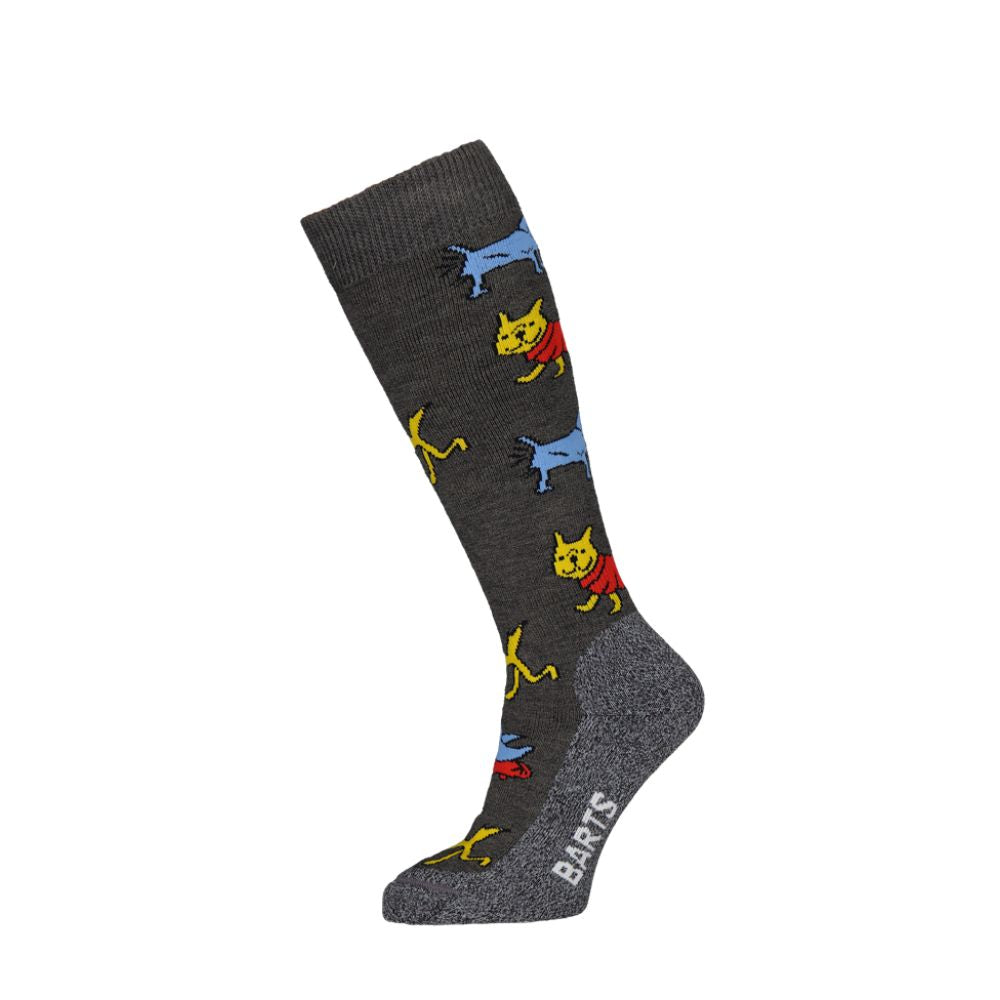 Kids Ski Socks | Barts Ski Sock Doggie Duck Kids dark heather