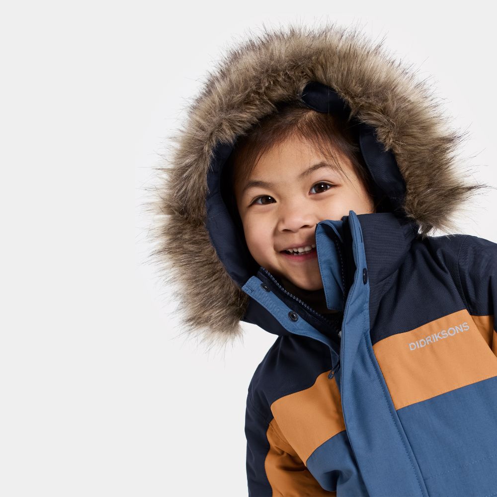 Kids Snowsuit - Didriksons Bjarven 4 Kids Coverall - Galaxy Blue