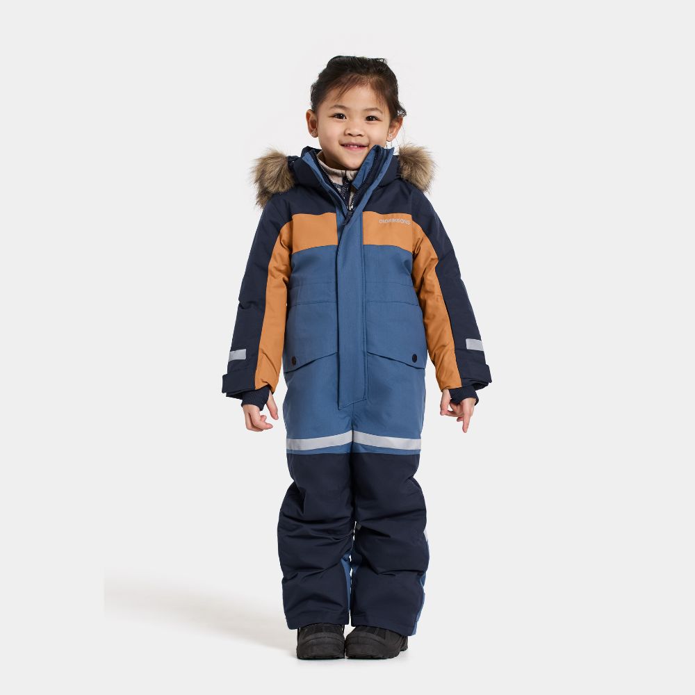 Kids Snowsuit - Didriksons Bjarven 4 Kids Coverall - Galaxy Blue