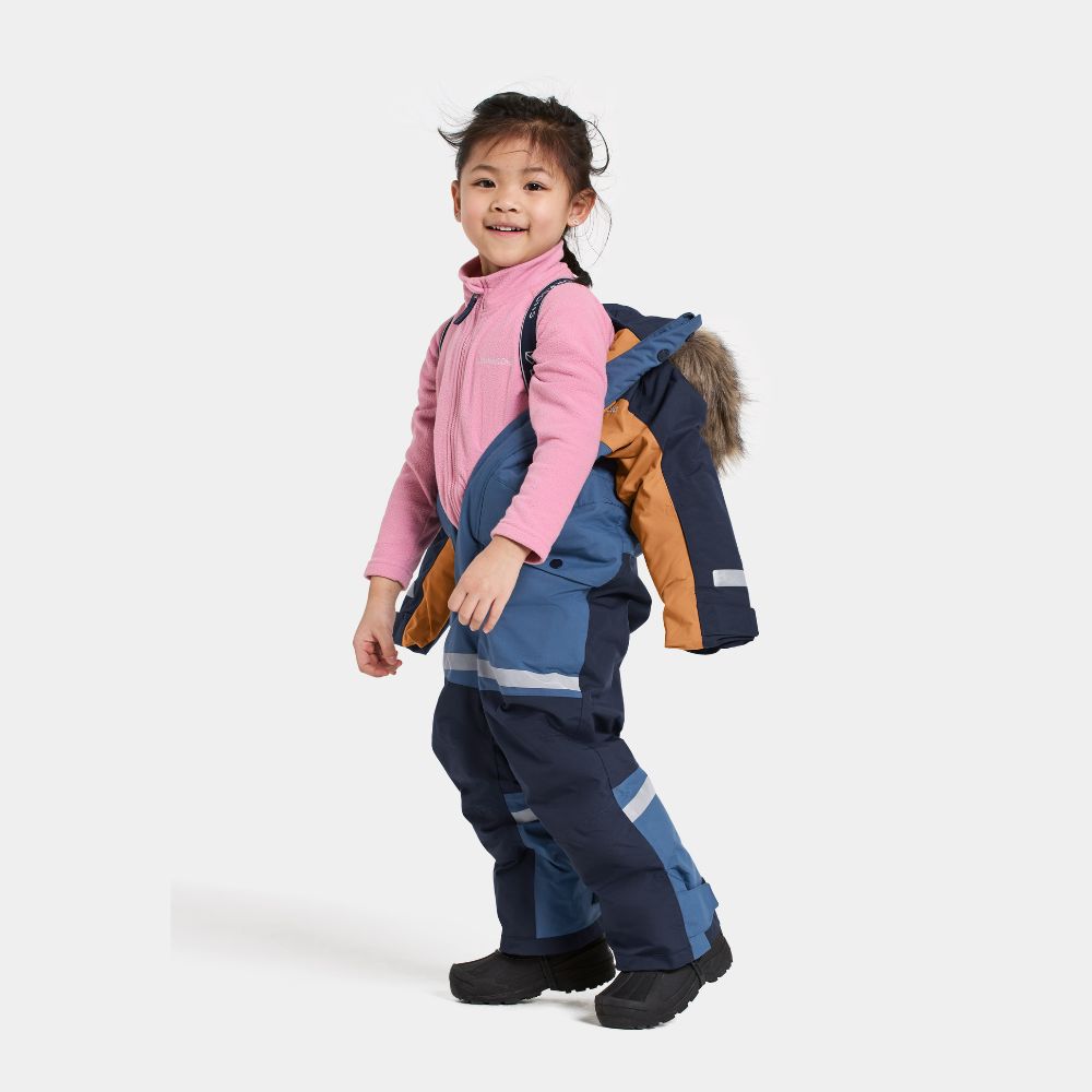 Kids Snowsuit - Didriksons Bjarven 4 Kids Coverall - Galaxy Blue