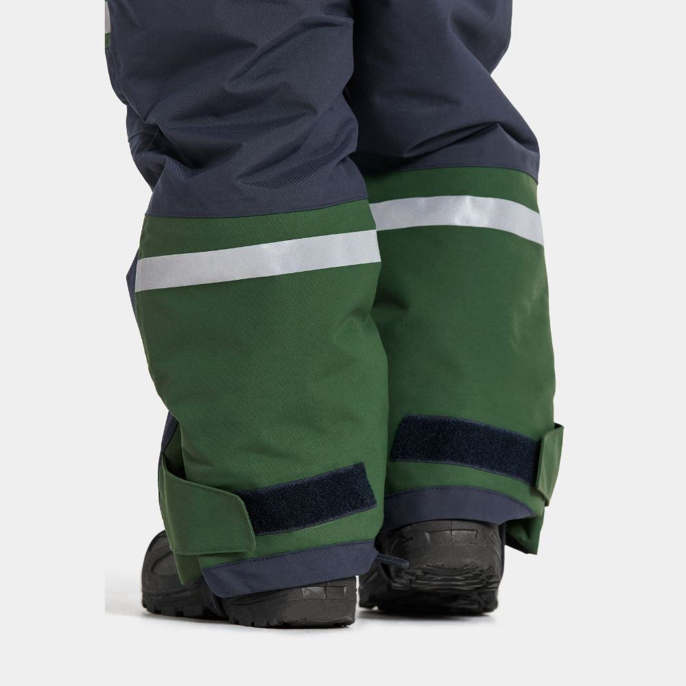 Kids Snowsuit - Didriksons Bjarven Coverall - Light Moss