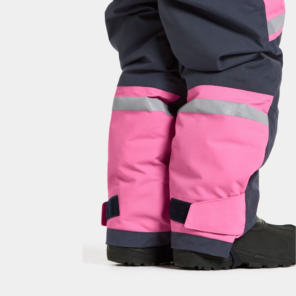 Kids Snowsuit - Didriksons Bjarven Coverall - Sweet Pink