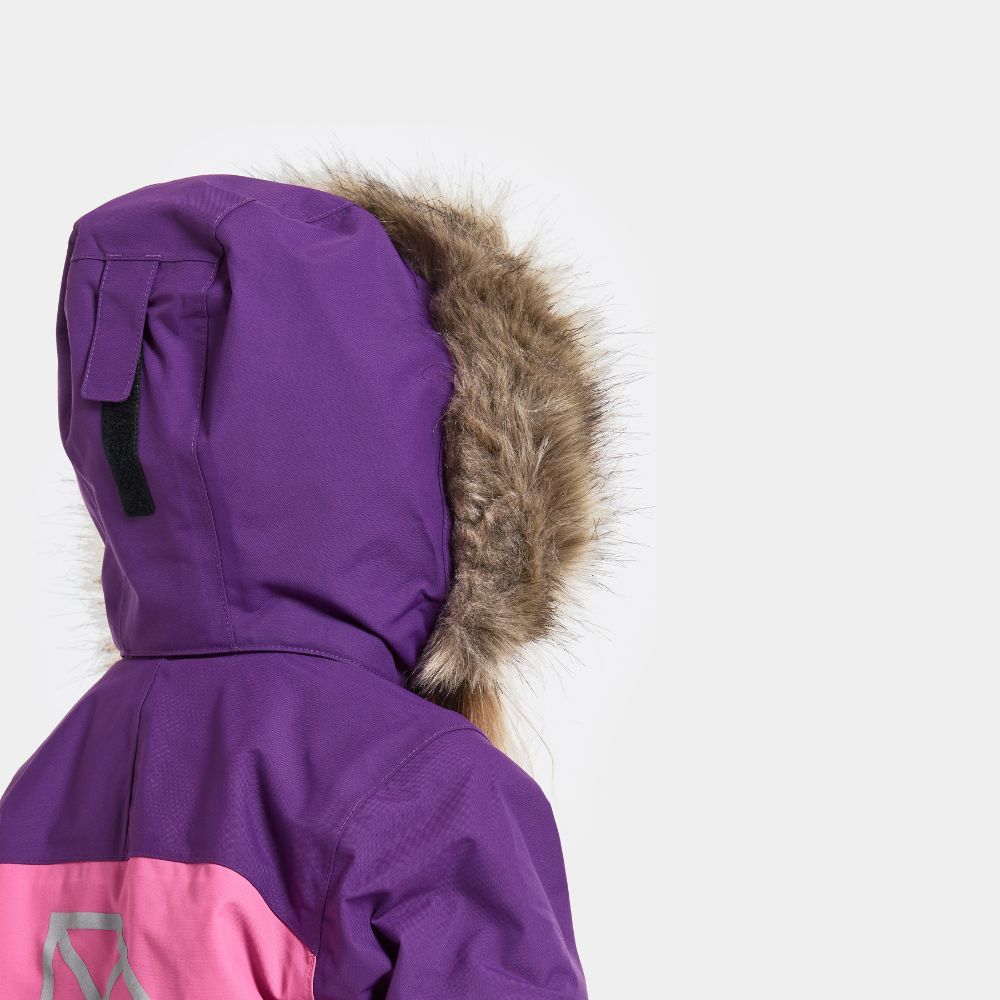 Kids Snowsuit - Didriksons Bjarven Coverall - Sweet Pink