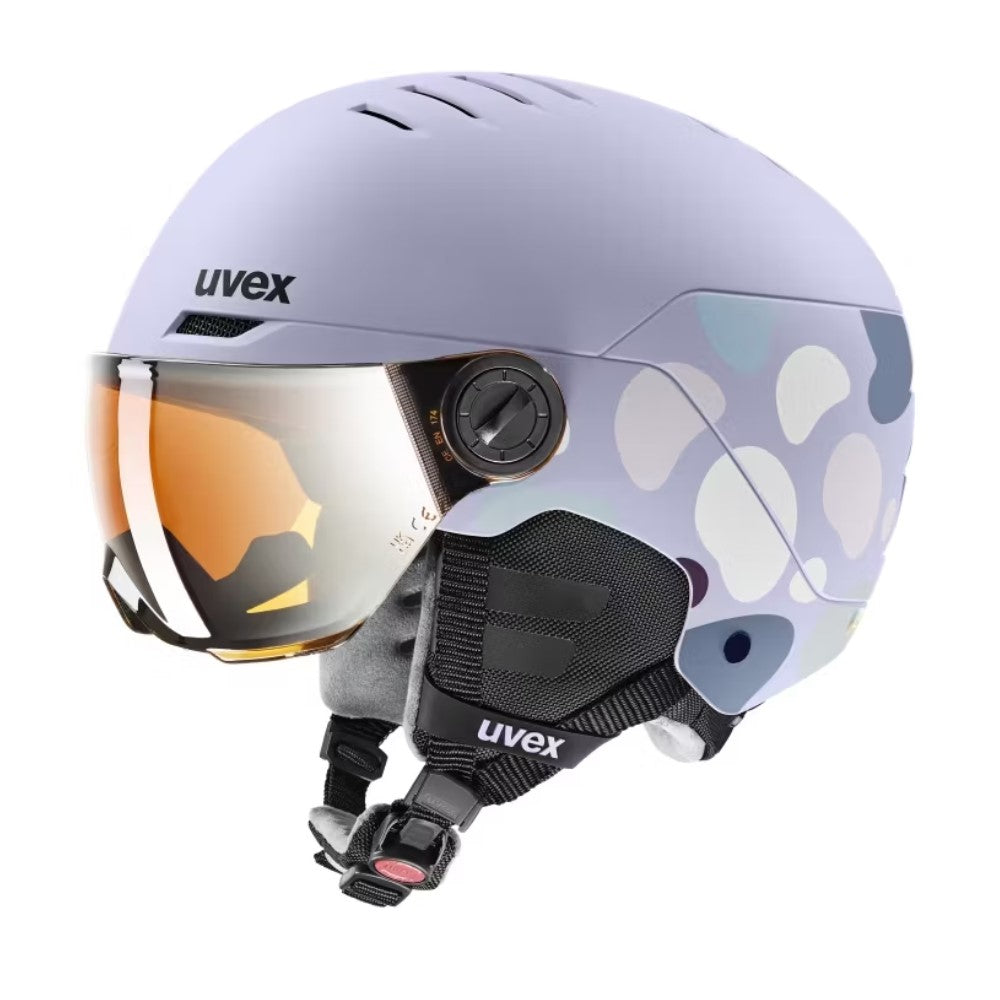 UVEX Girls Visor Ski Helmet Cool Lavender Uvex Kids Ski Helmet uvex-girls-visor-ski-helmet-cool-lavender-uvex-kids-ski-helmet