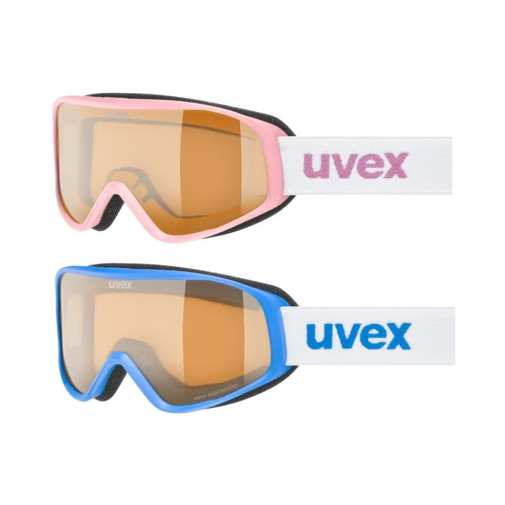 Uvex Snowy Nova Kids Ski Goggles S2 2 - 5 yrs - Lasergold Lens