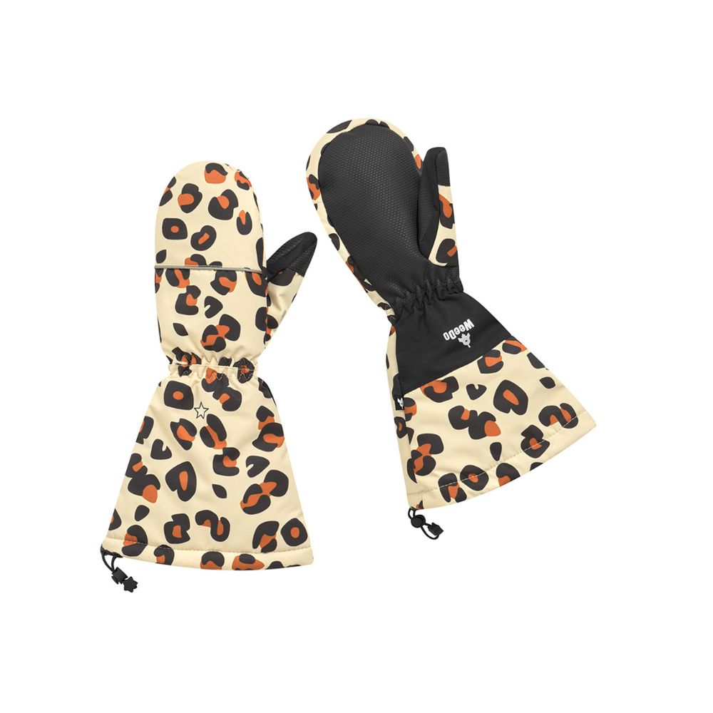 Weedo Cheetah Ski Mittens