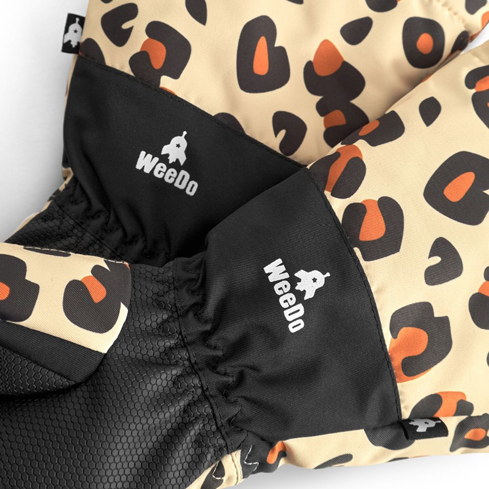 Weedo Cheetah Ski Mittens