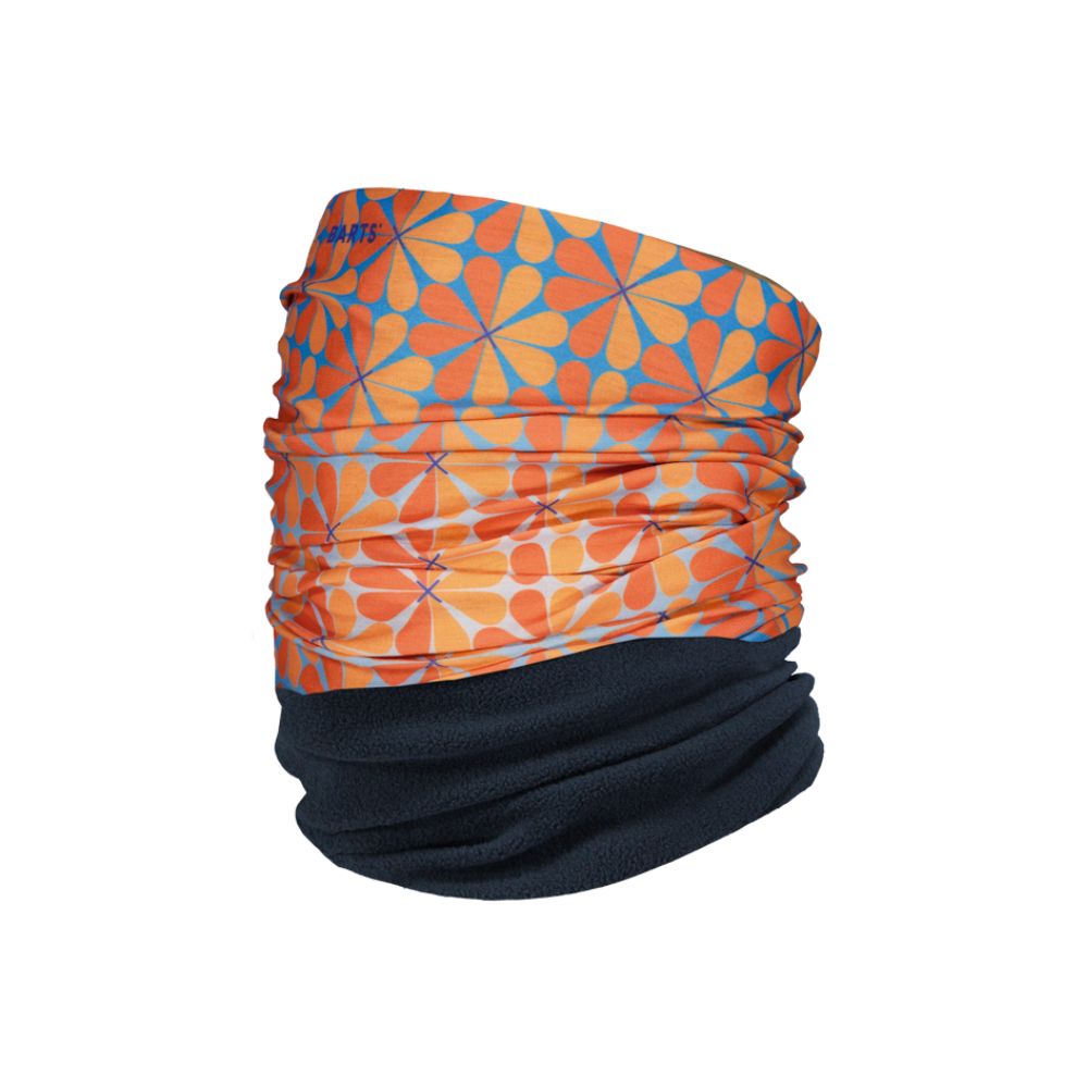 Ski Neck Warmer - Barts Multicol Polar Daisy Orange