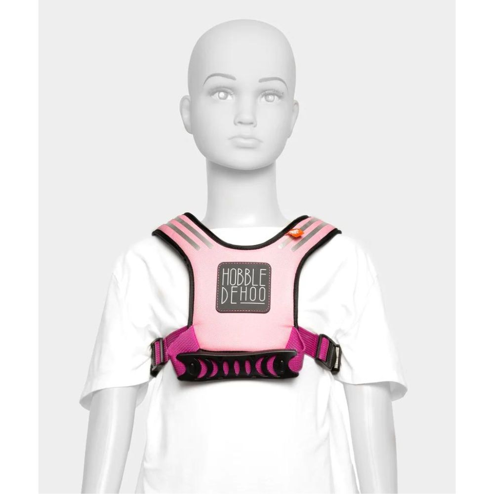 Hobbledehoo 3 Ski Harness Pink