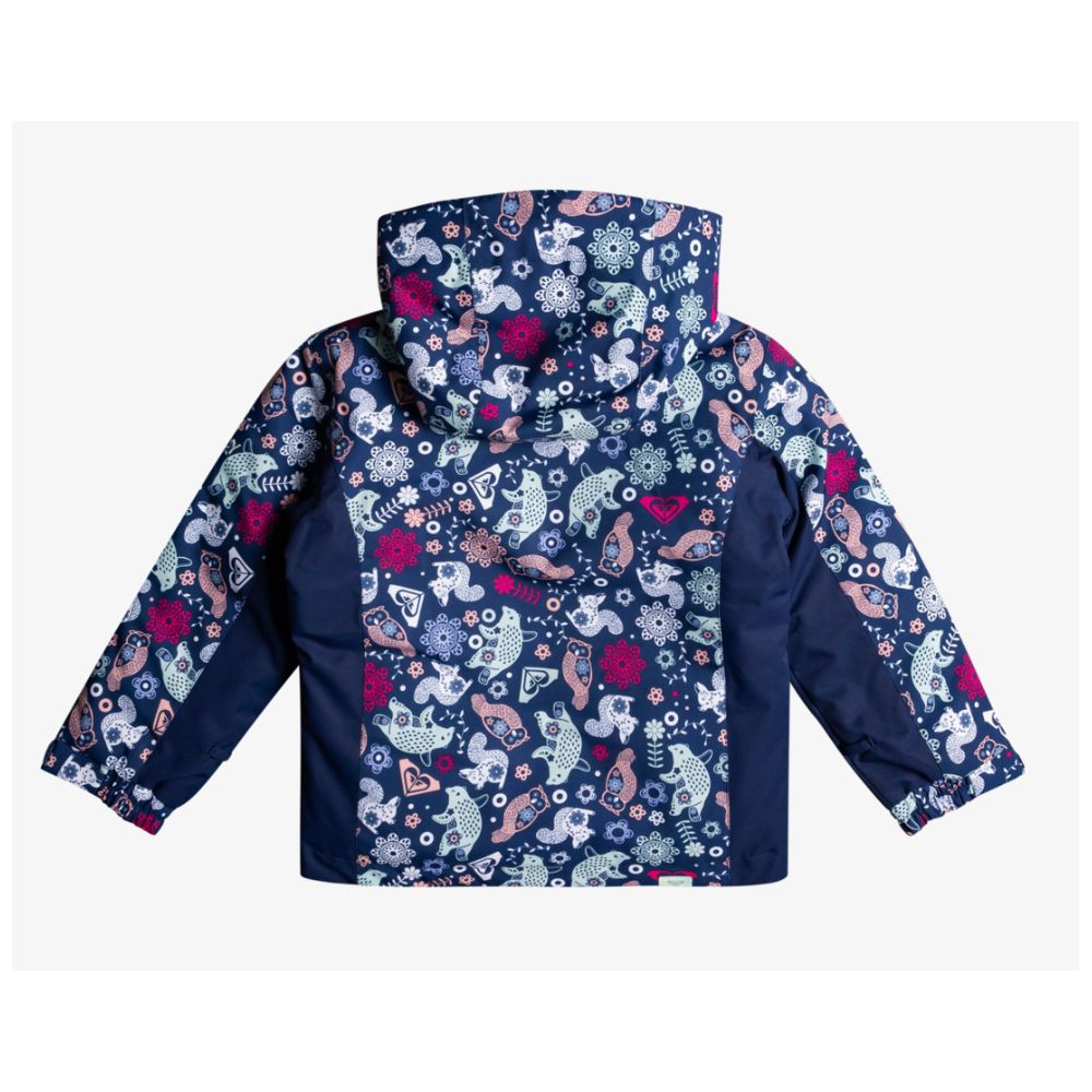 Roxy Snowy Tale Girls Ski Jacket - Medieval Blue Neo