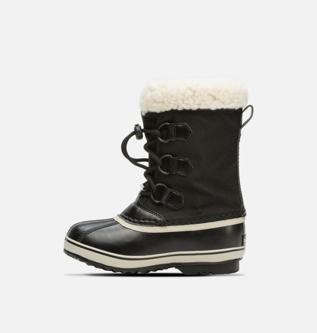 Sorel Yoot Pac Nylon Kids Snow Boots - Black