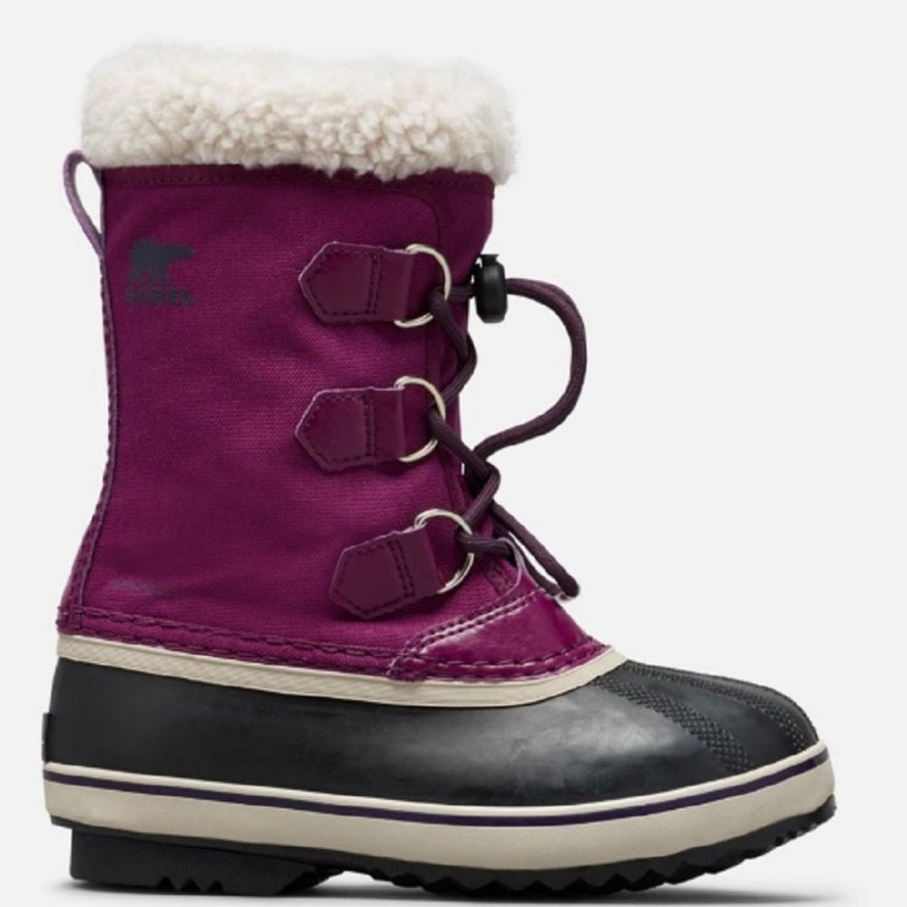 Sorel pac nylon hotsell snow boots in black