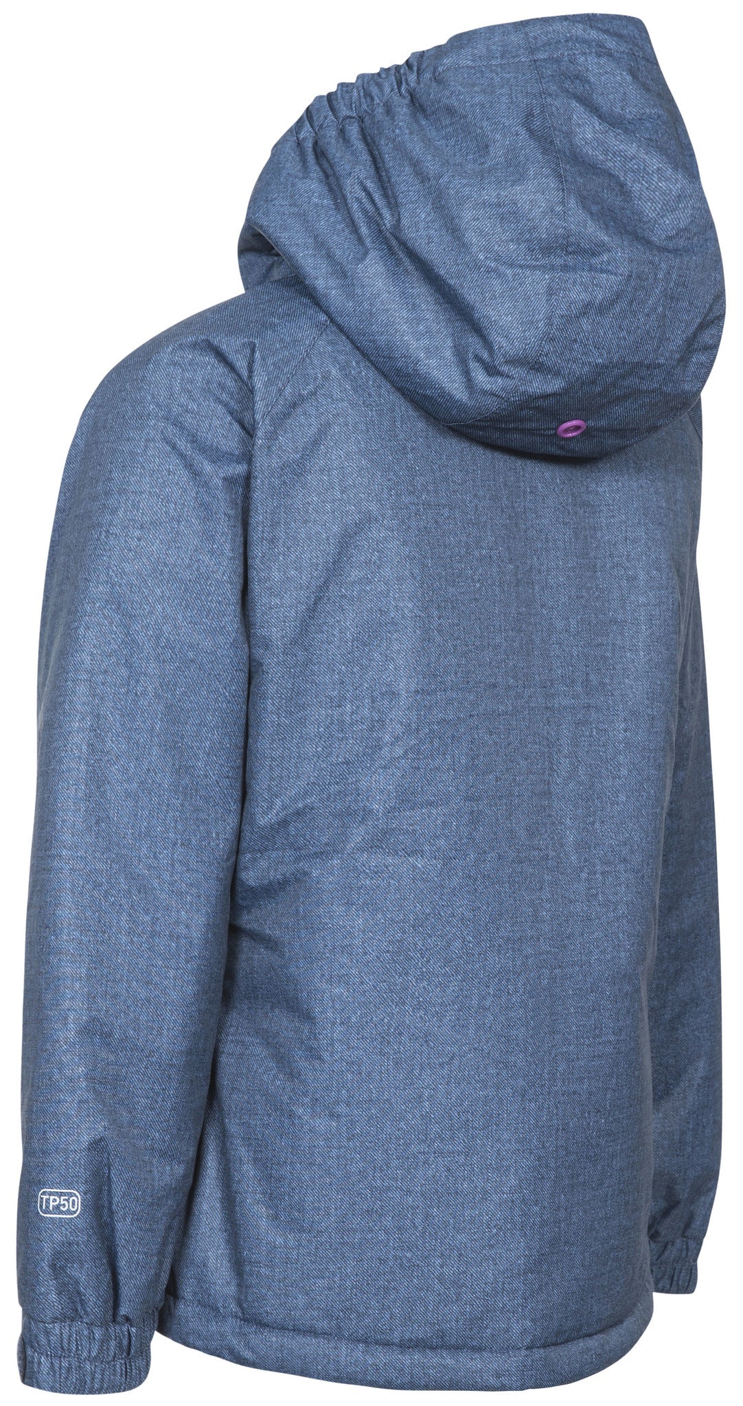 Trespass Backspin Girls Ski Jacket, Dark Denim