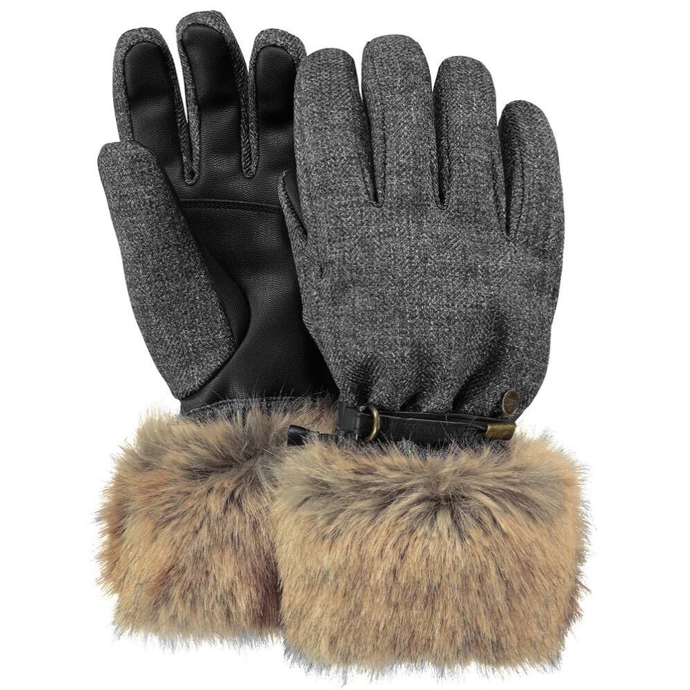 Fur ski gloves store