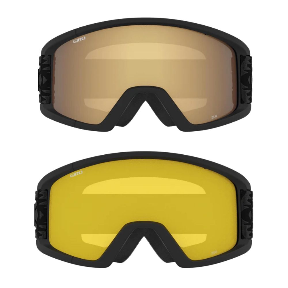 Giro Dylan Womens Ski Goggles + Bonus Lens, Black Flake, S2