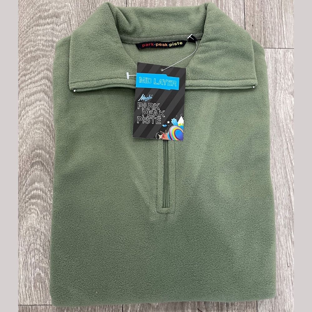 Womens Skiing Microfleece - Sage