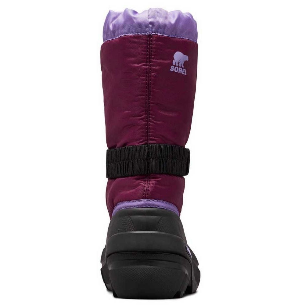 Sorel Childrens Flurry Snow Purple Dahlia / Paisley Purple - UK3 only